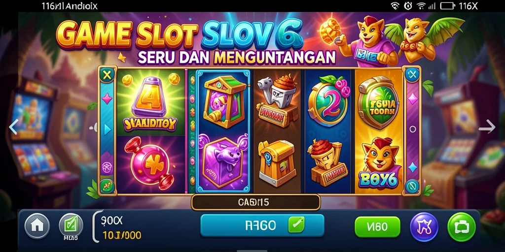 Tampilan gameplay Slot yang menegangkan dan mengasyikkan.