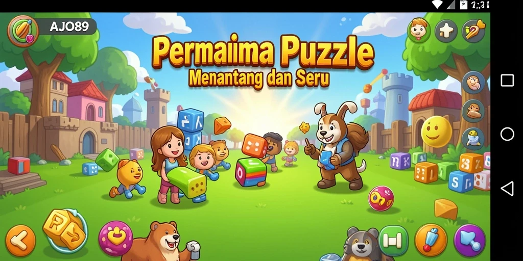Tampilan gameplay AJO89 yang menantang dan seru.