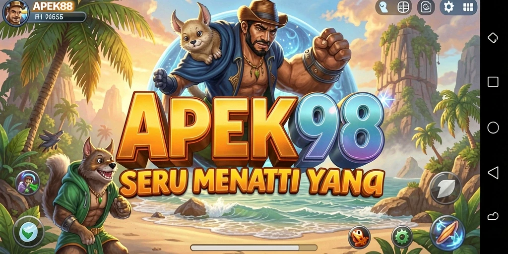 Tampilan gameplay APEK88 yang penuh petualangan dan tantangan.