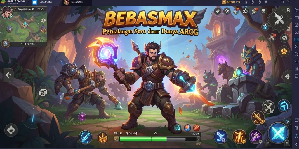 Menampilkan aksi seru dan grafis menawan dari BEBASMAX.