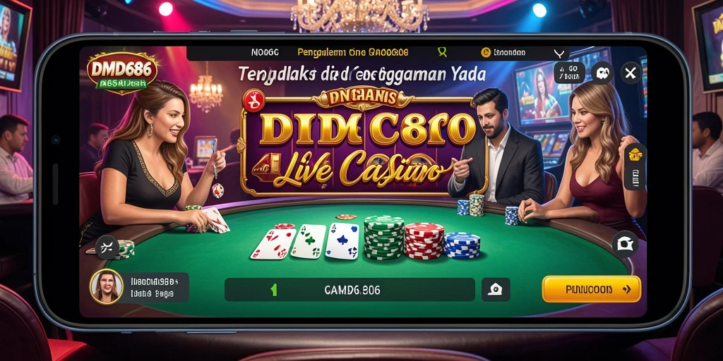 Gameplay Live Casino yang memukau dan interaktif.