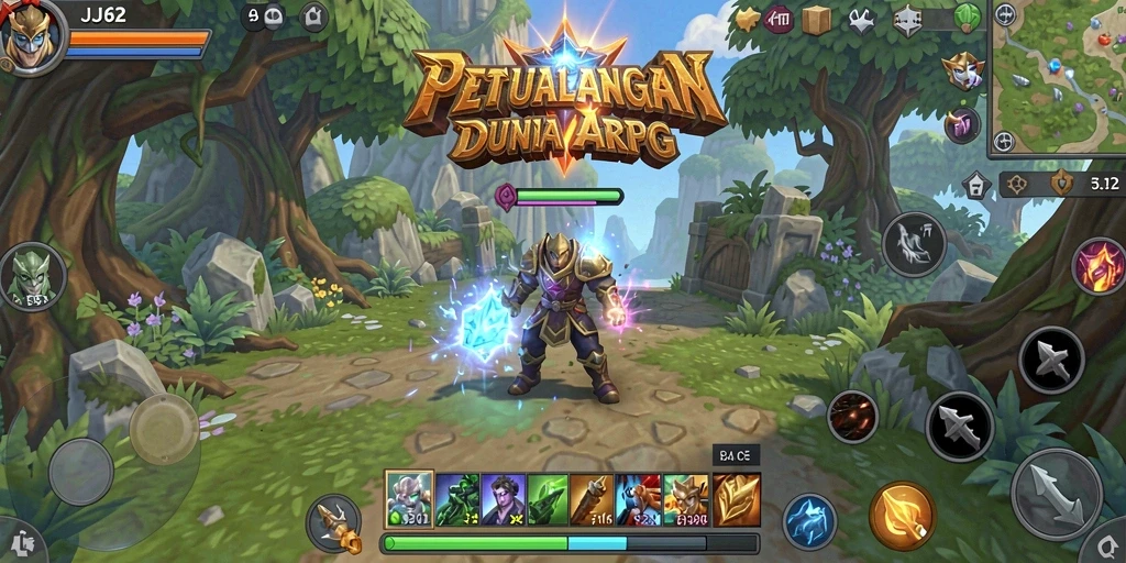 Tampilan gameplay seru dalam <strong>JJ62</strong> dengan pertarungan yang mendebarkan.
