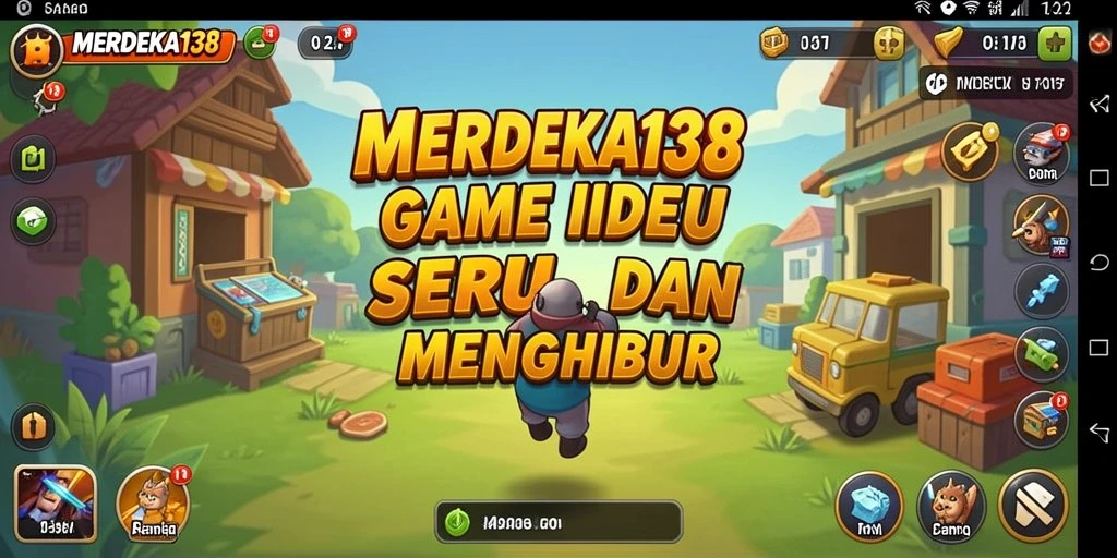 Tampilan gameplay <strong>MERDEKA138</strong> yang menarik dan penuh warna.