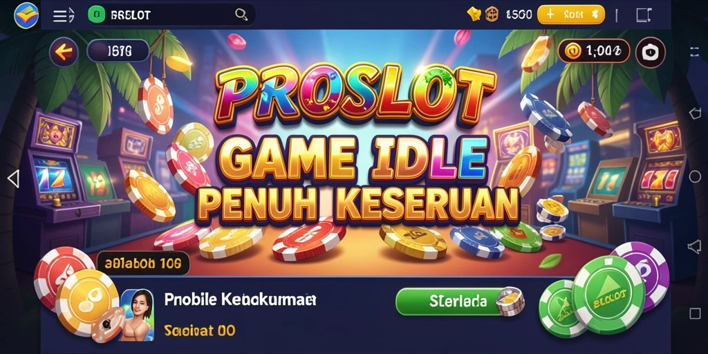 Screenshot gameplay PROSLOT yang menampilkan keseruan permainan Idle.
