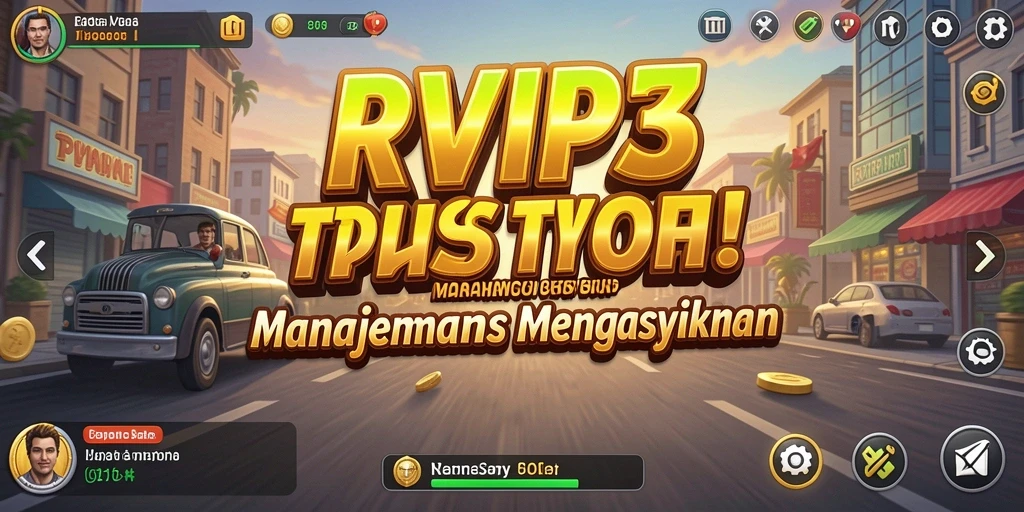 Tampilan menarik dari gameplay RVIP3 yang seru.